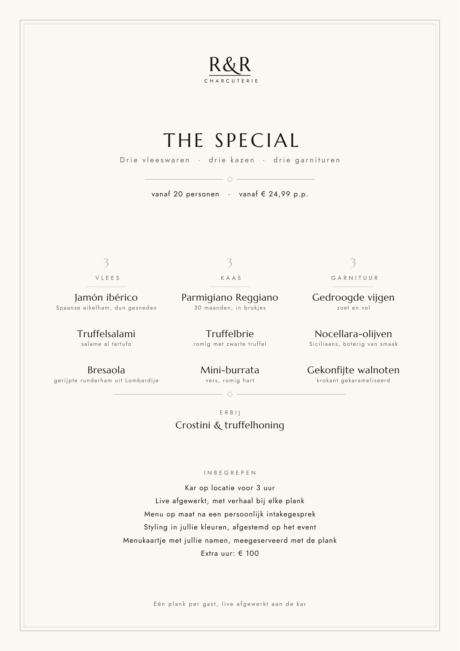 The Classic menu